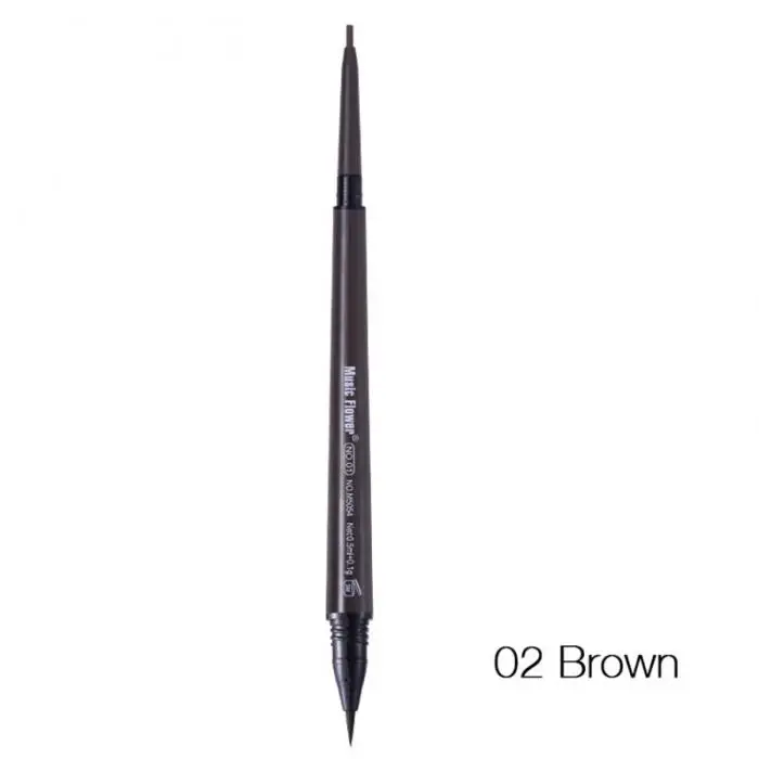 Двойной карандаш для бровей и тинт для бровей, жидкий водостойкий стойкий карандаш для макияжа с тонкими линиями, 789