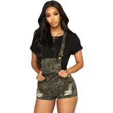 Новые летние женские шорты, шорты, женские камуфляжные джинсовые шорты с дырками, большие размеры, повседневные короткие рваные шорты с высокой талией, мини шорты