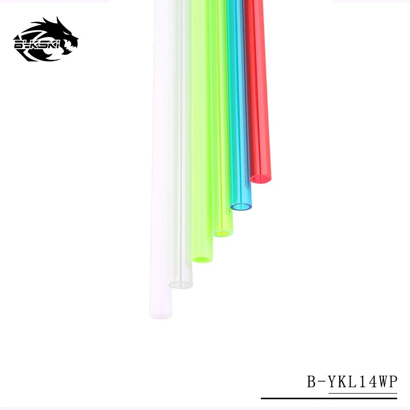 

Bykski Water Cooling Acrylic Case Hard Tube 50CM Length Red Blue Green Transparent