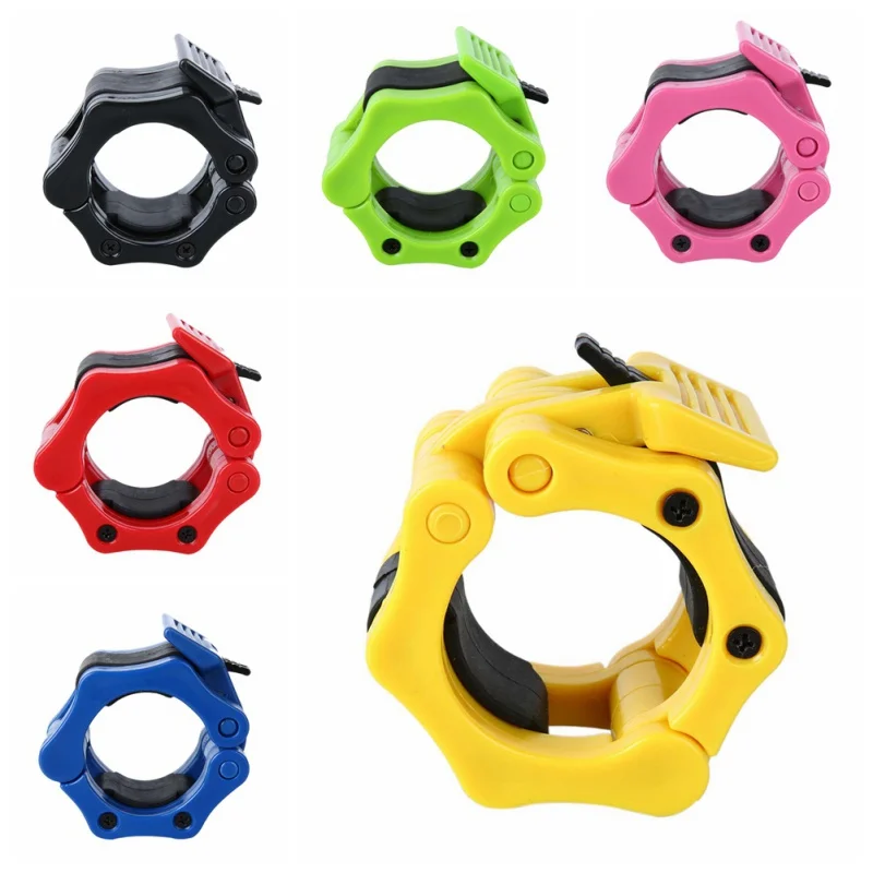 50MM 1 Pair Fitness Accessories Barbell Rod Dumbbell Plastic Buckle Weighting Weightlighter Biceps Blaster Fitness Accessories 50MM 1 Pair Fitness Accessories Barbell Rod Dumbbell Plastic Buckle Weighting Weightlighter Biceps Blaster Fitness Accessories