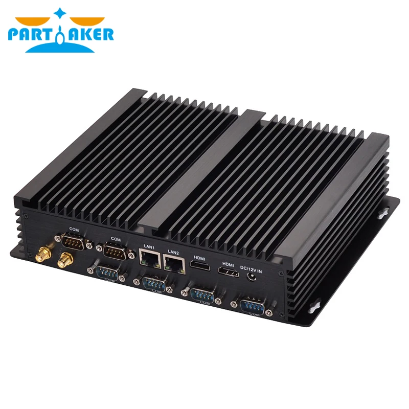 Partker I4 Dual Lan промышленный Мини ПК с Intel Core I5 4200U 6 COM портов WIFI300M Windows Linux Безвентиляторный Компьютер Partker I4 Dual Lan промышленный Мини ПК с Intel Core I5 4200U 6 COM портов WIFI300M Windows Linux Безвентиляторный Компьютер