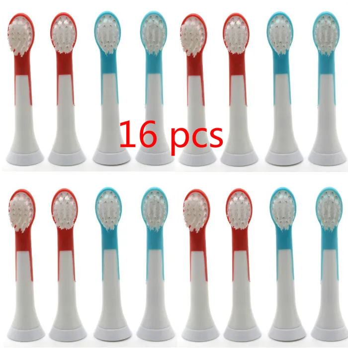 

16 pcs HX6064 Generic Electric Sonic Tooth Brush Replacement For Philips Sonicare Toothbrush Heads Diamondclean Soft Bristles