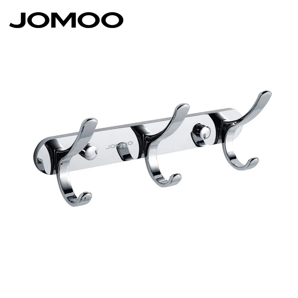 Buy JOMOO Robe Hook Wall Hooks Nail Coat Hook Zinc