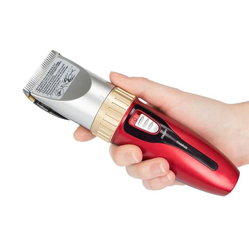 Household electric pusher type razor haircut is buzzer rechargeable