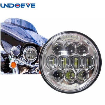 

80W 5-3/4" 5.75" LED Projector Headlights for Motorcycles Headlamp Driving Lights (DOT Approved)