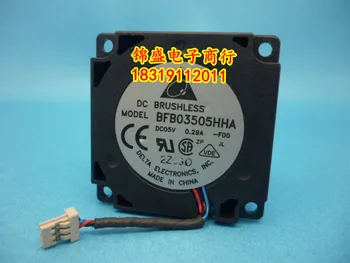 

Original DELTA 3510 0.29A BFB03505HHA -F00 35*35*10mm 5V 3 wire turbine fan