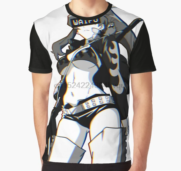

All Over Print 3D Tshirt Men Funny T Shirt Yoko Waifu Sticker