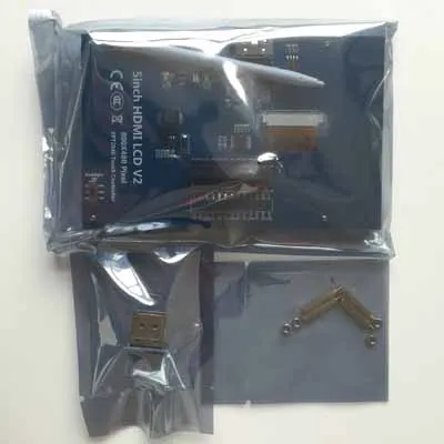 

5 inch 800x480 Touch LCD Screen 5" Display For Raspberry Pi Pi2 Model Hot Top Sale