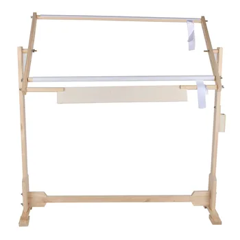 

9CT/ 4CT/ 32CT Adjustable Stitch Floor Stand Wooden Frame Embroidery Stitch Needlework Lap Frame DIY Rack Storage
