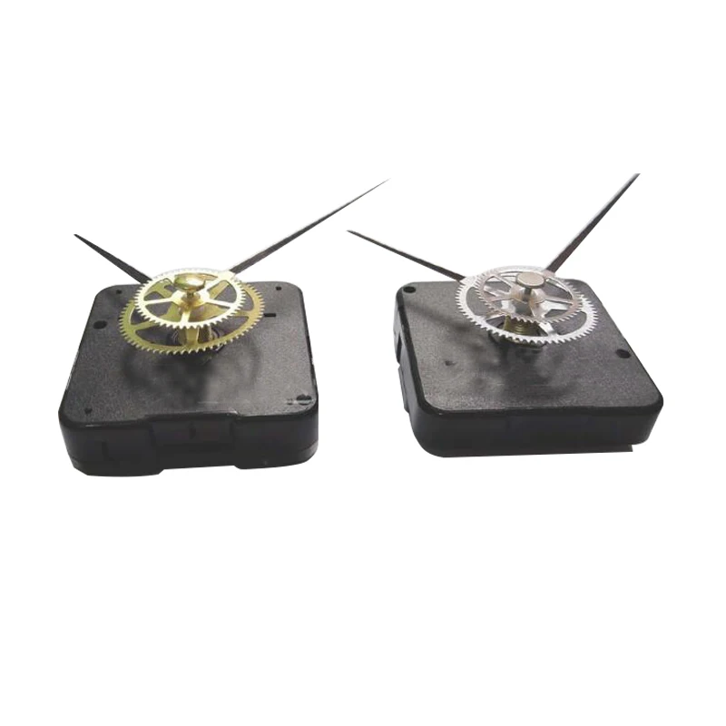 

3 years warranty Large Pointer DIY Clock Metal Sand Texture Creative Gear Wall Clock Retro Wall Clock movement Accessories