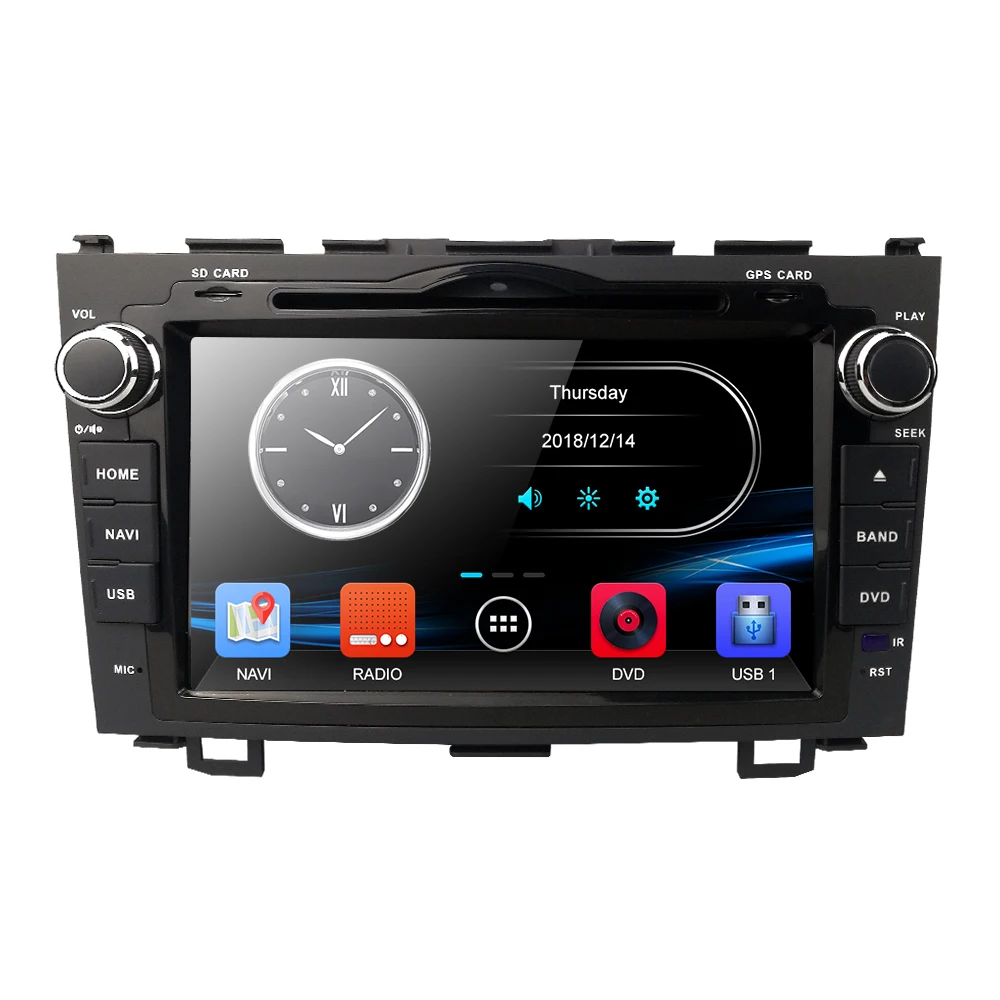 Для HONDA CRV 2007 2011 GPS навигация 8 &quotавтомобильный стерео dvd плеер Радио RDS радио