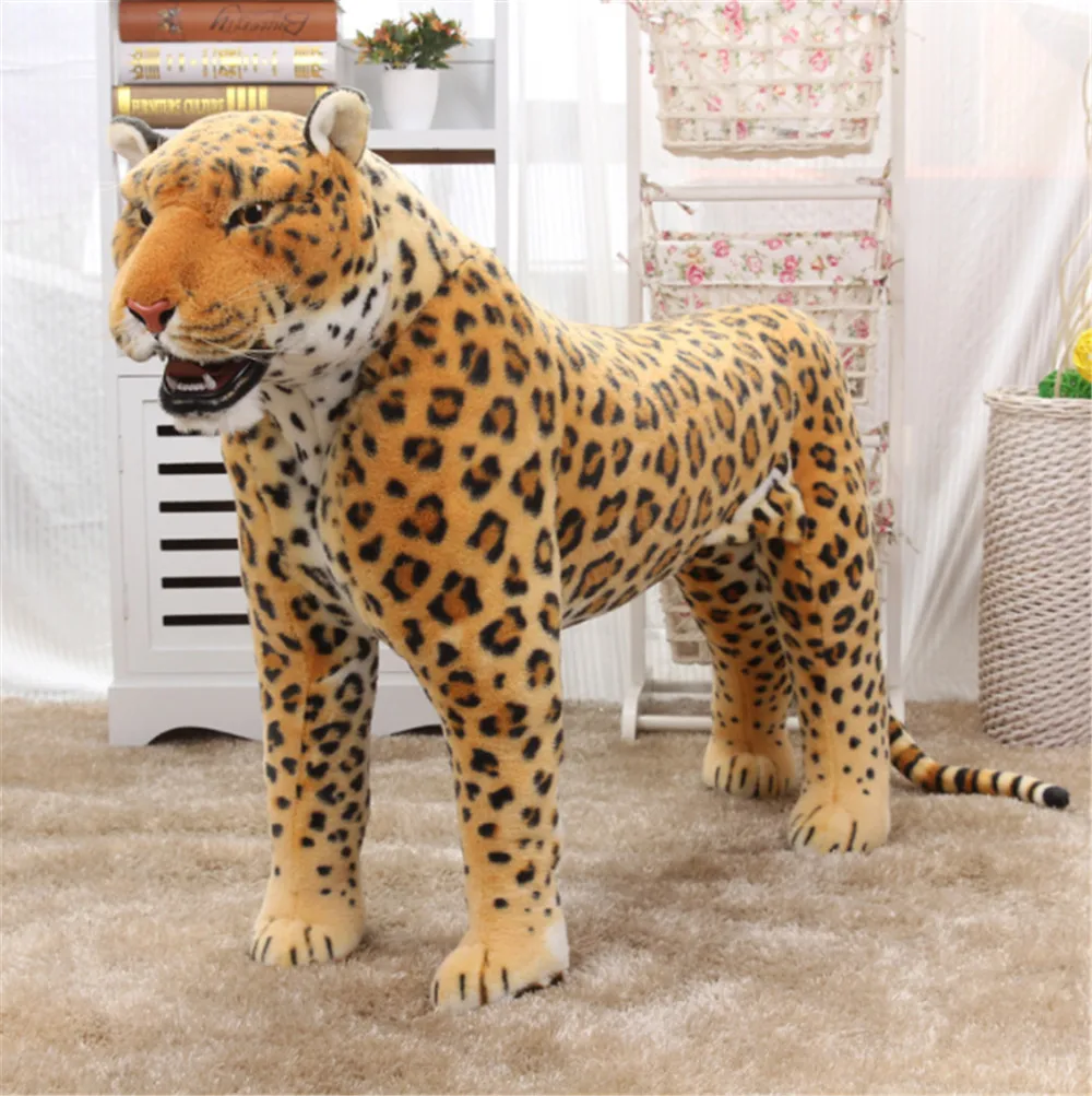 Fancytrader стоя пантера Игрушка имитация Животные Leopard куклы для детей Подарки 62x45 см