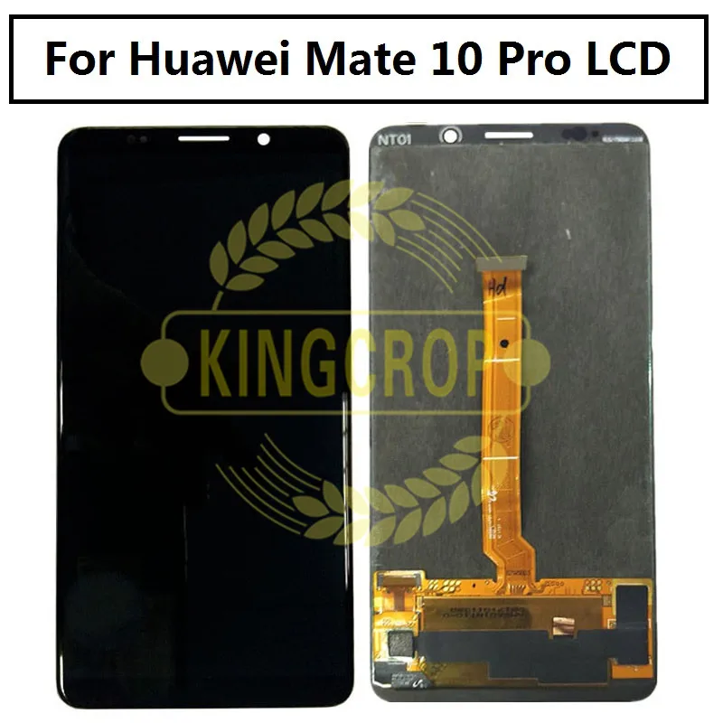 ЖК дисплей 6 0 дюйма 2160*1080 Для Huawei MATE 10 Pro сенсорный экран с дигитайзером в сборе AMOLED