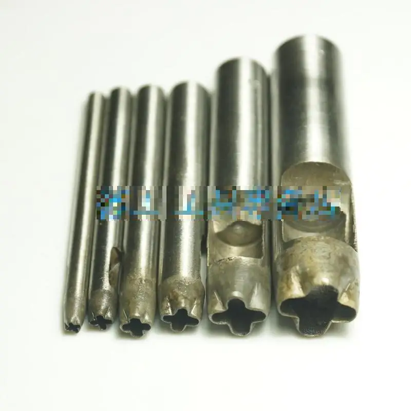 New 10pcs Leather Craft Punch Cross Shape Punches Leather Craft Tool