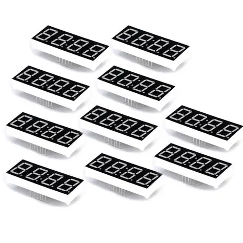 

0.56inch LED display 7 Segment 1/2/3/4 Bit Digital Tube Red Common Cathode LED Digit Display 7 segment 0.56 inch led diy kit