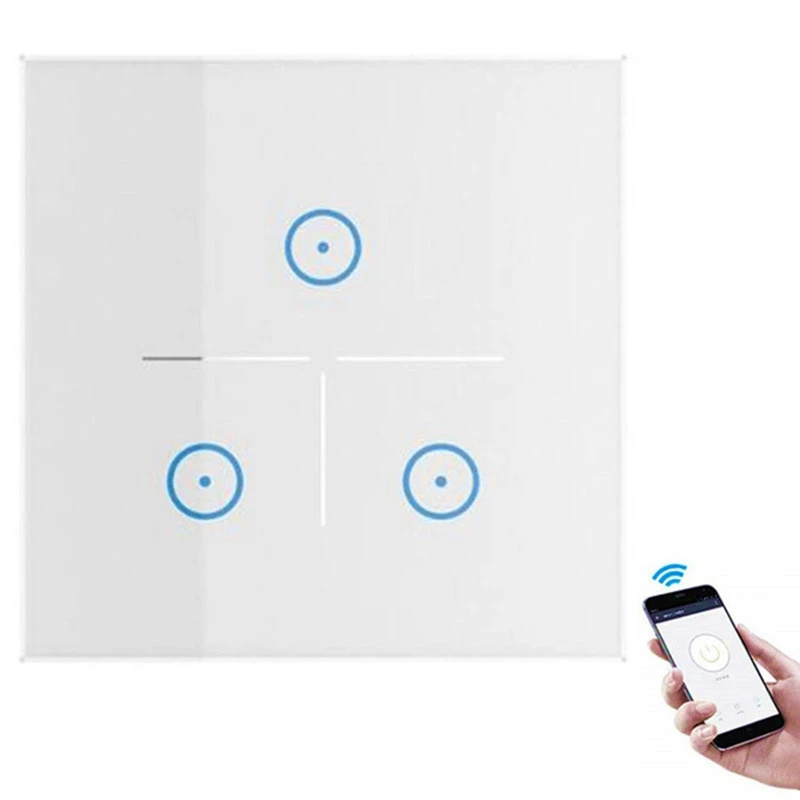 Wi-Fi настенный выключатель Smart Life App дистанционное управление стандарт ес тип 86 работа с Alexa Echo и Google Home мини умный дом
