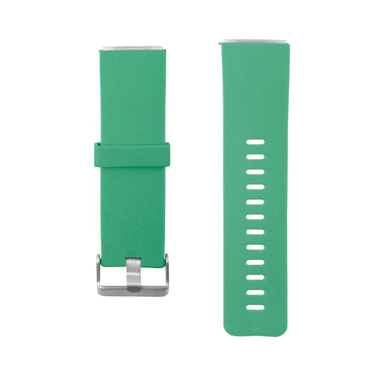 Сменные силиконовые аксессуары для умных часов, ремешок для браслета для Fitbit blaze, ремешок для браслета для Fit Bit Blaze Band(без рамки - Цвет: pink green