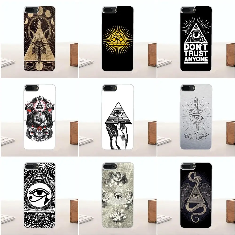 

Pyramid Illuminati For Xiaomi Redmi 5 4A 3 3S Pro Mi4 Mi4i Mi4C Mi5 Mi5S Mi Max Mix Note 2 3 4 Plus Soft TPU Design Customized