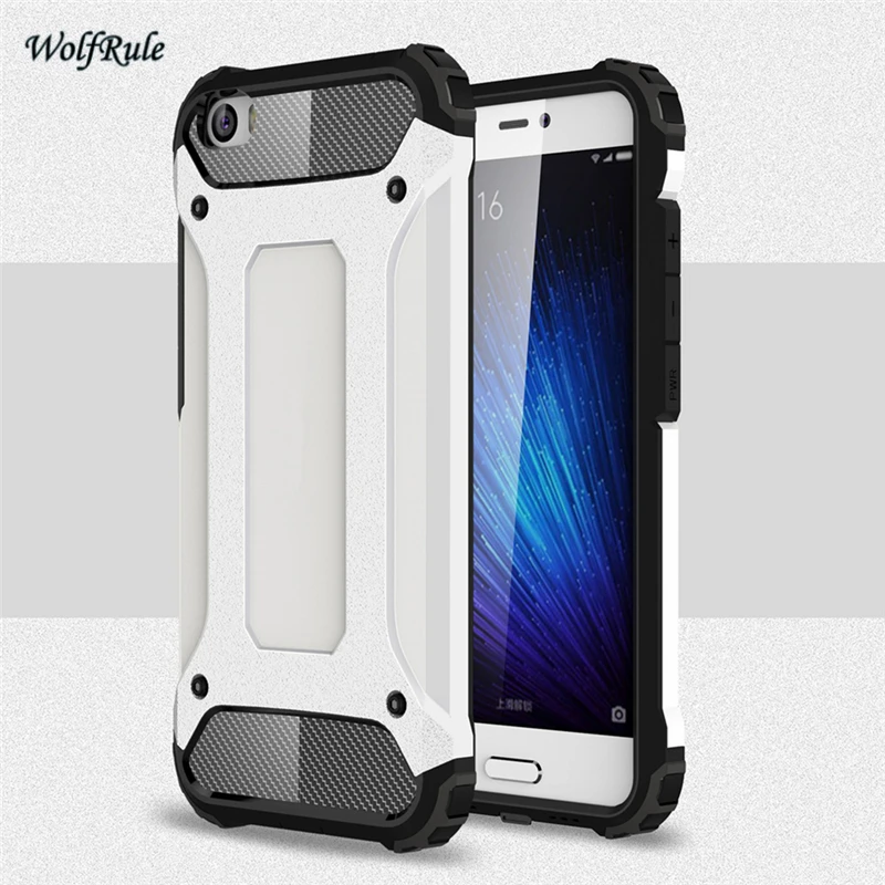 

Case For XiaoMi Mi5 Coque Business Style TPU & PC Case For XiaoMi Mi 5 Mi5 Cover Light Mobile Phone Fundas