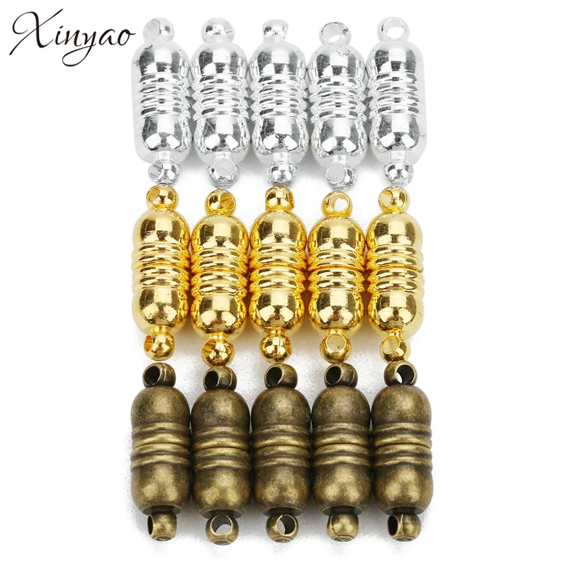Xinyao 5 шт./лот 6*18 мм античная бронза Магнитная застежка Diy Разъемы Аксессуары для
