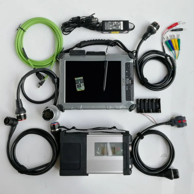 Mb Star C5 SD Compact 5 with V03.2021 Software X/Vediamo/DTS/WIS in 480GB mini SSD Used tablet IX104 I7 for Auto Diagnosis | Автомобили и