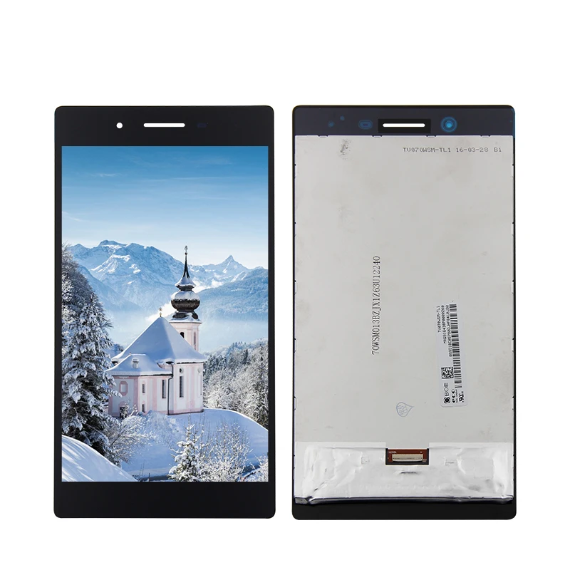 Для lenovo Tab 3 Tab3 TB3-730X TB3-730M ЖК-дисплей+ сенсорная панель стекло дигитайзер в сборе