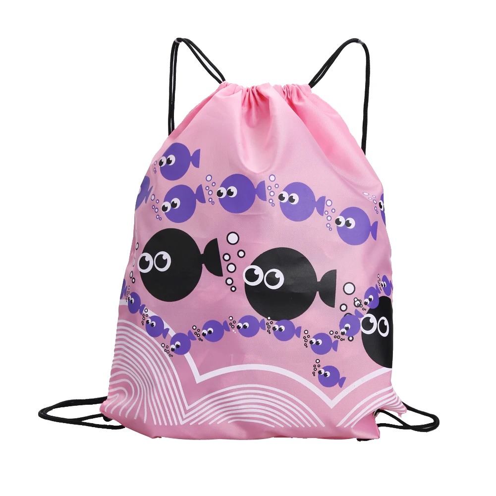 Красочные Портативный спортивная сумка водонепроницаемый плавательный мешок рюкзаки двойной Слои шнурок для спорта и путешествий, сумки на плечо