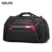 Мужская Дорожная большая спортивная сумка женская Вояж выходные сумки большой емкости мужская багажная сумка женская непромокаемая Дорожная сумка на плечо