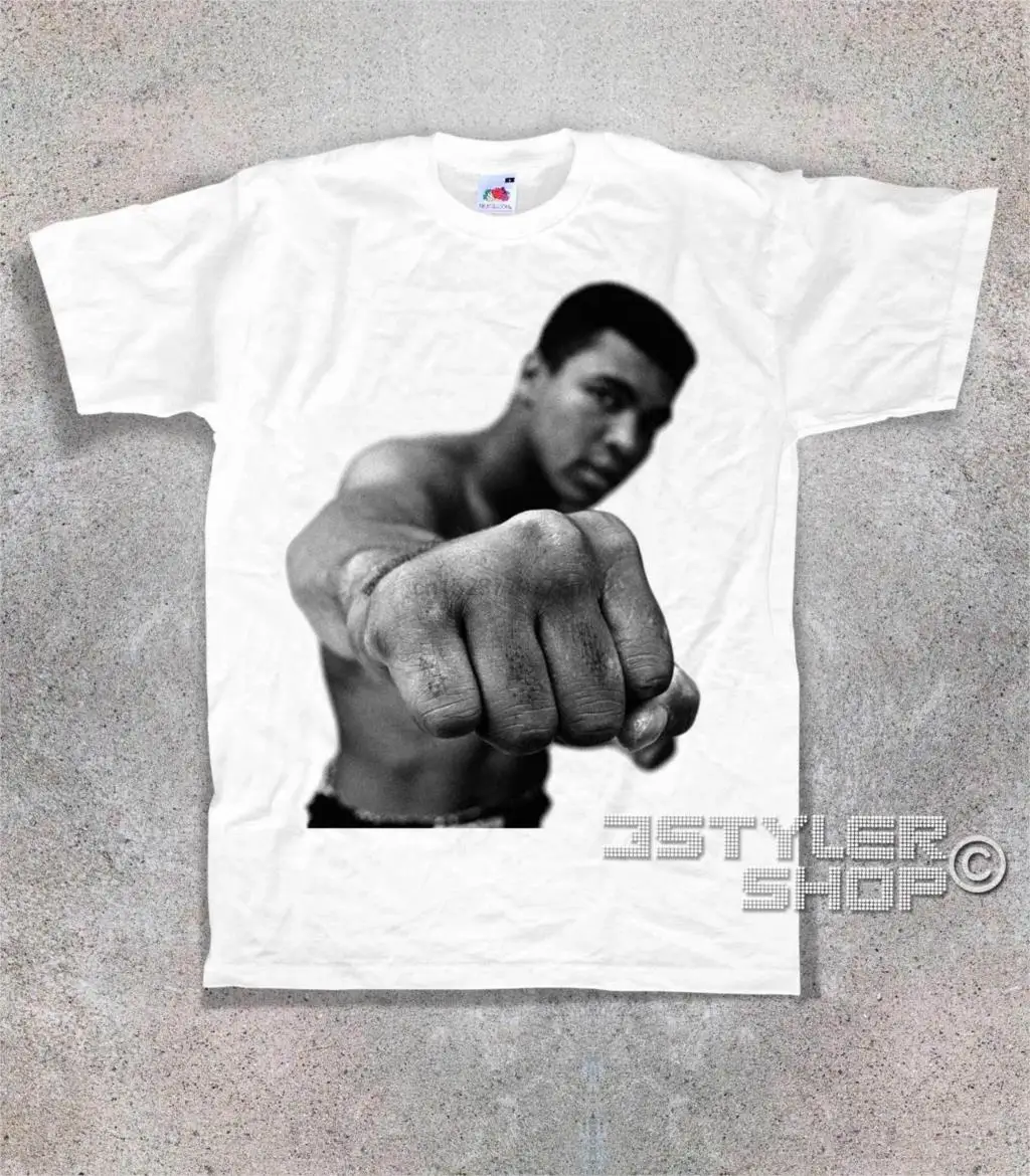 

T-Shirt Muhammed Flugel Punsch Cassius Clay boxe Boxer USA Apollo CREED cult