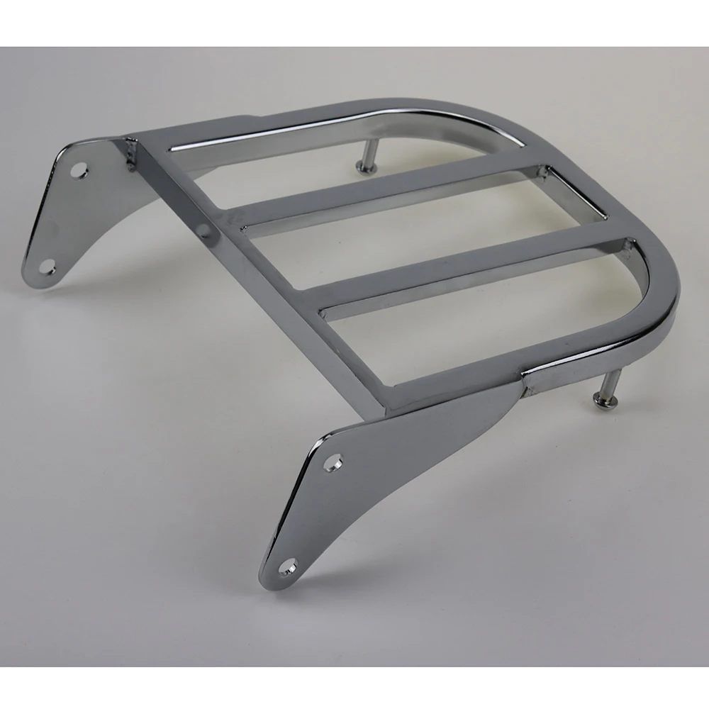 Sissy Bar TCMT Per Suzuki Intruder VL800 Boulevard C50 - Cromato E Nero