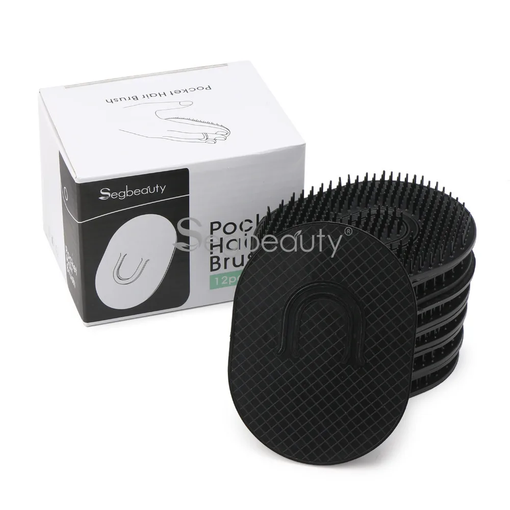 Segbeauty 12 шт. ручная кисть для ладони кожи головы шампунь Массажная щетка мытья душа