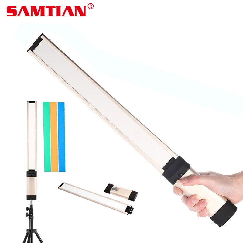 

SAMTIAN L2 Thinest 7mm 3200k/5500K Led Portable Handheld Magic Light Tube 2200mAh For Video DV Digital Camera video photography