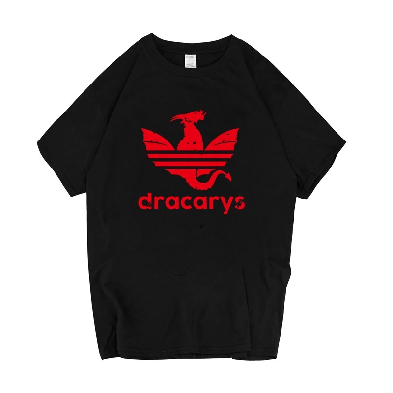 

Dracarys Sport Game Of Thrones Unisex Adults T-Shirt harajuku Vintage style T shirt Camisetas hombre Tshirt Men Brand Clothing
