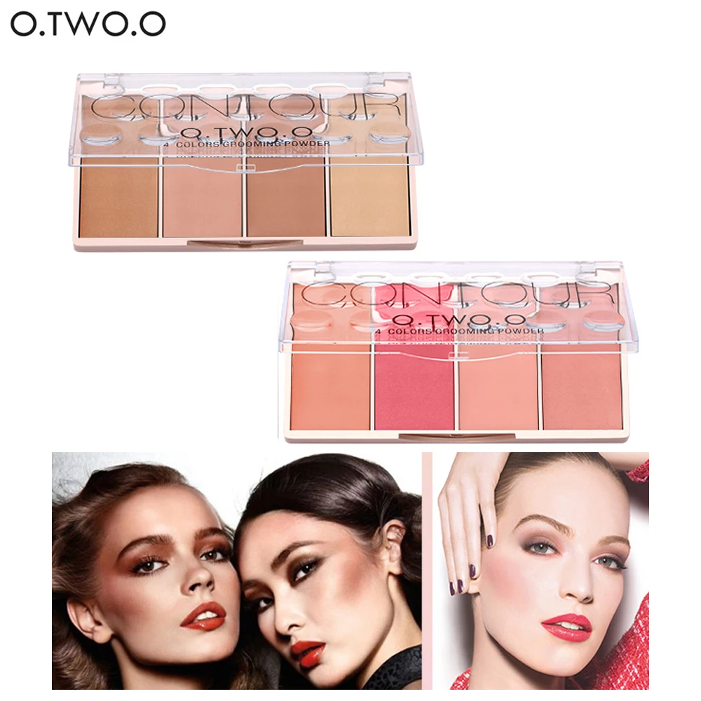 

Facial Contour Makeup Brighten Palette Concealer Shadow Corrector Highlights Enhancer Bronzer & Highlighter+Cheek Blush Powder