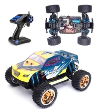 HSP Remote Control Car 1/16 Scale Brushless Rc Car Electric Power Off Road Monster Truck Kidking Rc Hobby Car RTR 94186PRO
