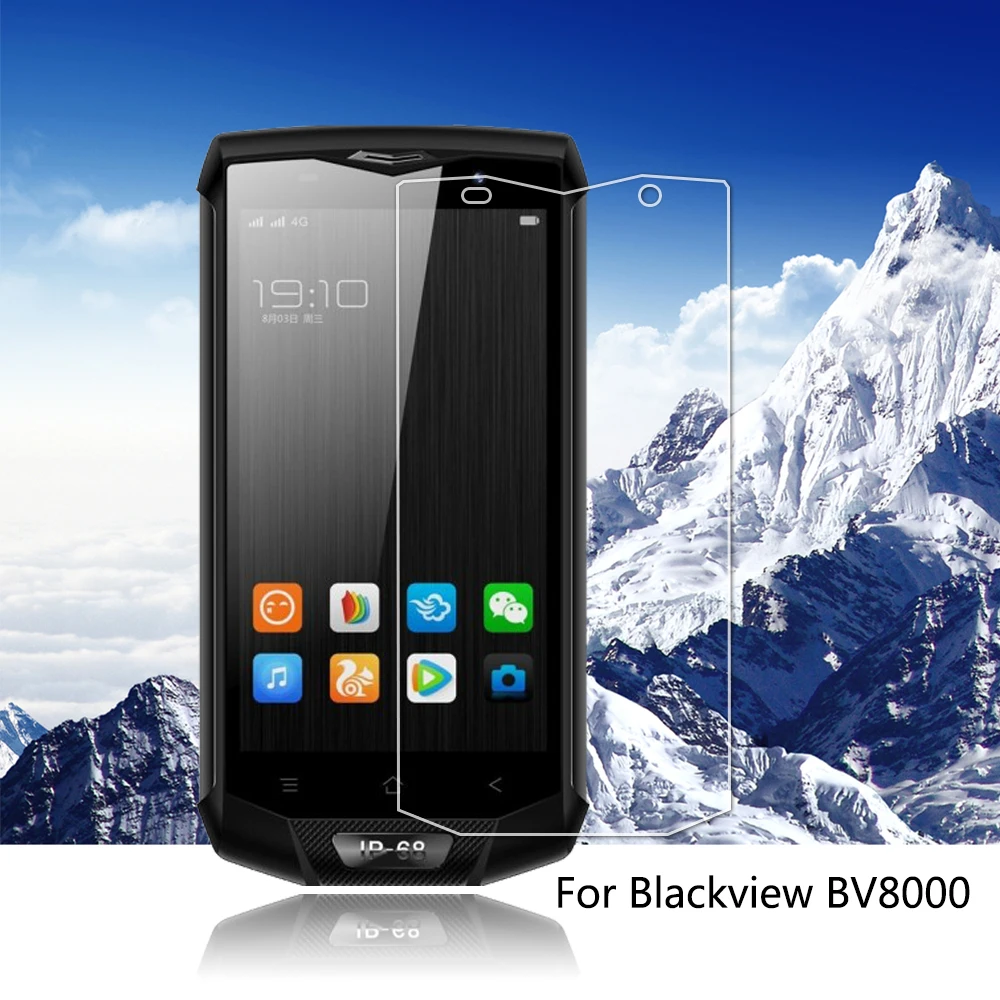 5Pcs/lot Premium Tempered Glass for Blackview BV8000 Screen Protector Film for Blackview BV8000