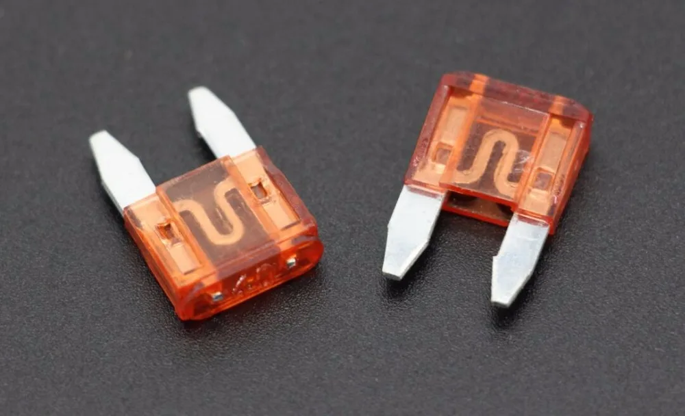 50PCS 40A Small Size Auto fuse, Automotive Fuses Blade,The fuse