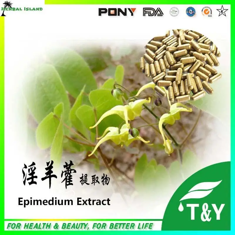 Horny goat weed капсулы/Epimedium Экстракт Икариин Сексуального Здоровья 500 мг * 1000 шт. |
