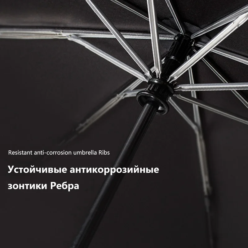 Складной зонт RECHAR для мужчин и женщин Автоматический ветрозащитный гольфа