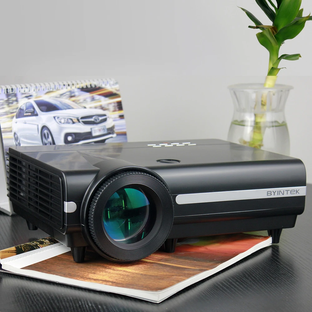 BYINTEK MOON BT96Plus Android Wifi Smart Video LED Projector Proyector For Home Theater Full HD 1080P Phone Hologram HDMI lAsEr