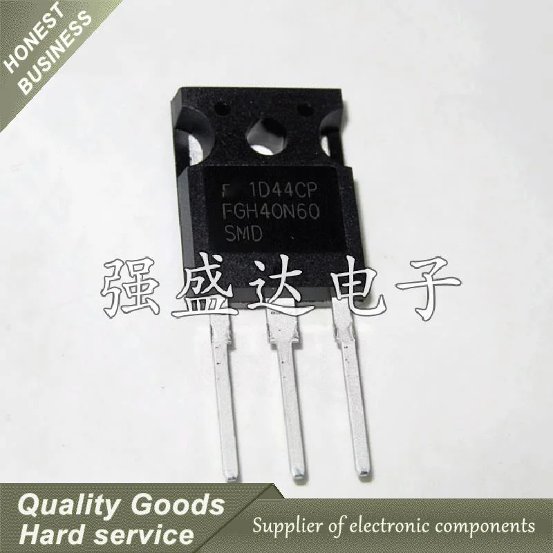 10PCS FGH40N60SMD 40N60SMD 40N60 GH40N60 TO 247 IC New Original Free ...