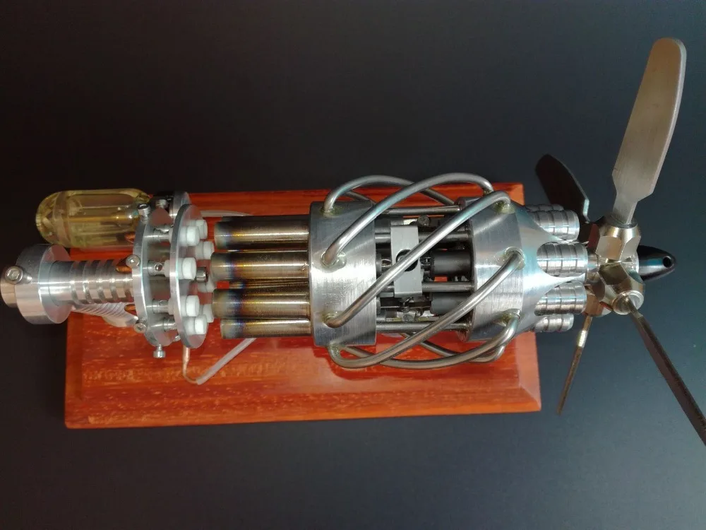 Двигатель Стирлинга модель 16 с двумя цилиндрами, в отличие от перекоса передачи Мощность