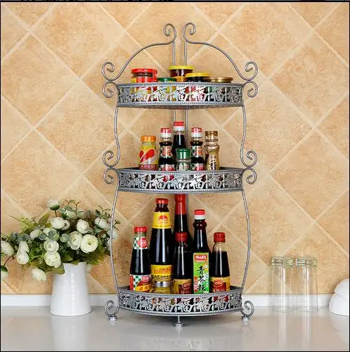 

The kitchen seasoning sauce pickles and oil bottle seasoning rack
