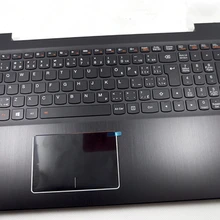 Для Lenovo u530 u530p palmrest верхняя крышка Топ чехол+ Великобритании Клавиатура с подсветкой+ Touchpad