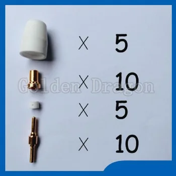 

Free shipping 30PCS PT31 LG40 Plasma Cutter Consumables Welding Tips Torch Consumables Extended KIT Reasonable price