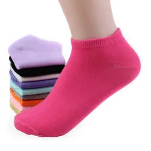 Горячая Распродажа, модные новые женские носки, Классические, весна, лето, Осень, одноцветные, разные цвета, удобные, короткие, стильные носки, хорошее качество