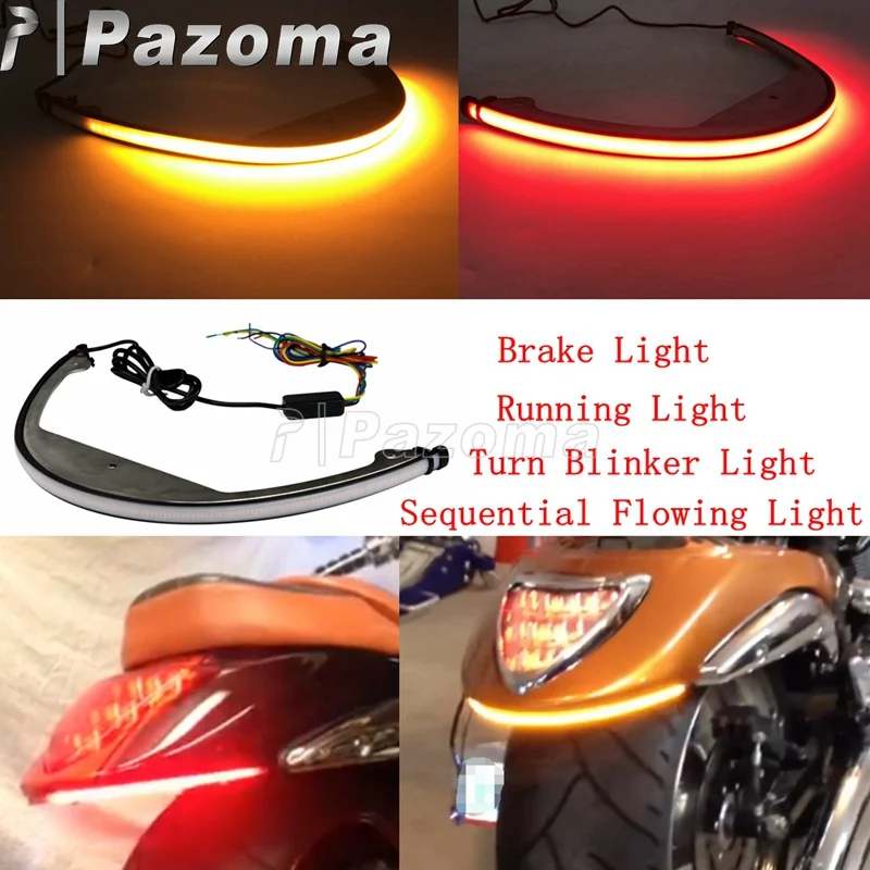 NEW Clear LED Tail Light For 2006-2009 2008 Suzuki Boulevard M109R VZR1800