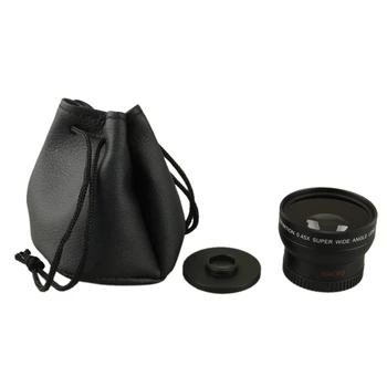 

HD 52MM 0.45x Wide Angle Lens with Macro Lens for Canon Nikon Sony Pentax 52MM DSLR Camera