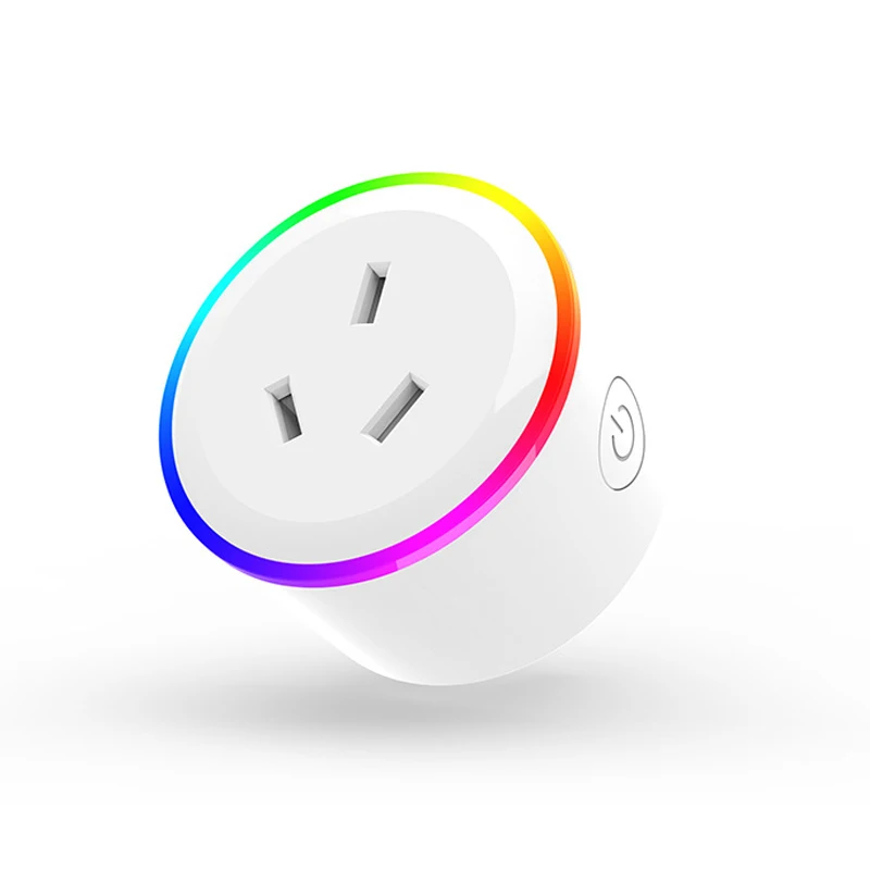 Умная розетка ASEER Wi Fi AU AC100 240V WIFI 10A RGB светодиодные режимы сцены + Функция таймера