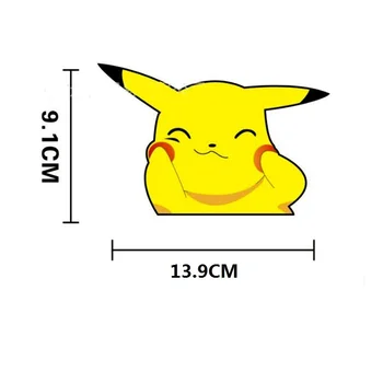 

Funny Car Sticker Pikachu Make Faces Sticker Lovely Styling Car Accessories Motorcycle Sticker Pokemon Series Decals